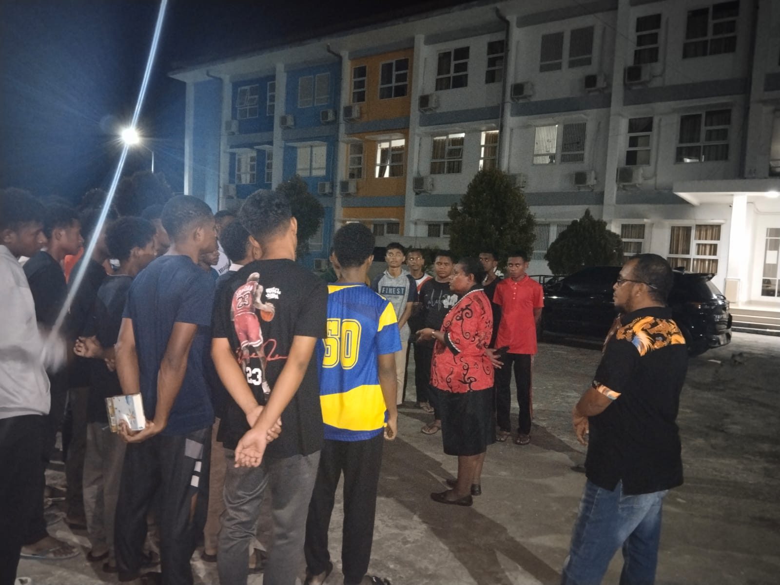 KUNJUNGAN AWAL TAHUN KADISORDA KE SPOBNAS/SPOBDA PAPUA