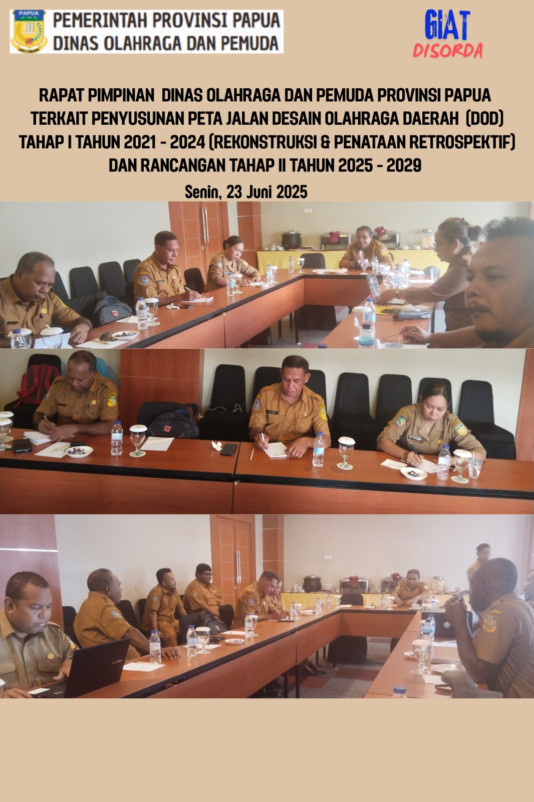 PENYUSUNAN PETA JALAN DOD PROVINSI PAPUA
