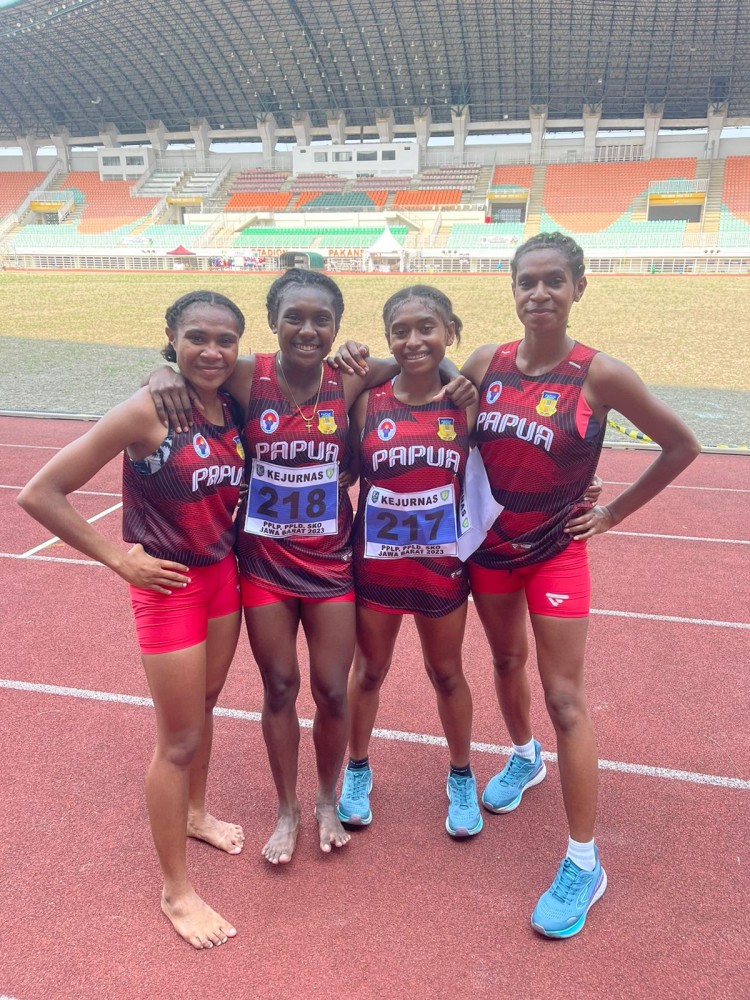 Aktifitas Atlit Sentra Pembinaan Olahraga Pelajar Nasional dan Daerah Provinsi Papua Tahun 2024