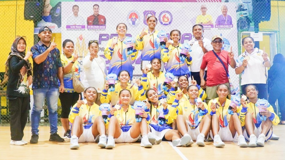 TIM BASKET PUTRI PROVINSI PAPUA 