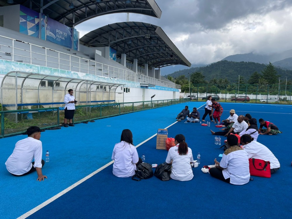 RAPAT BERSAMA TIM PENGAWAS SPOBNAS/SPOBDA BERSAMA PENGELOLA VENUE (TIM PAD DISORDA)