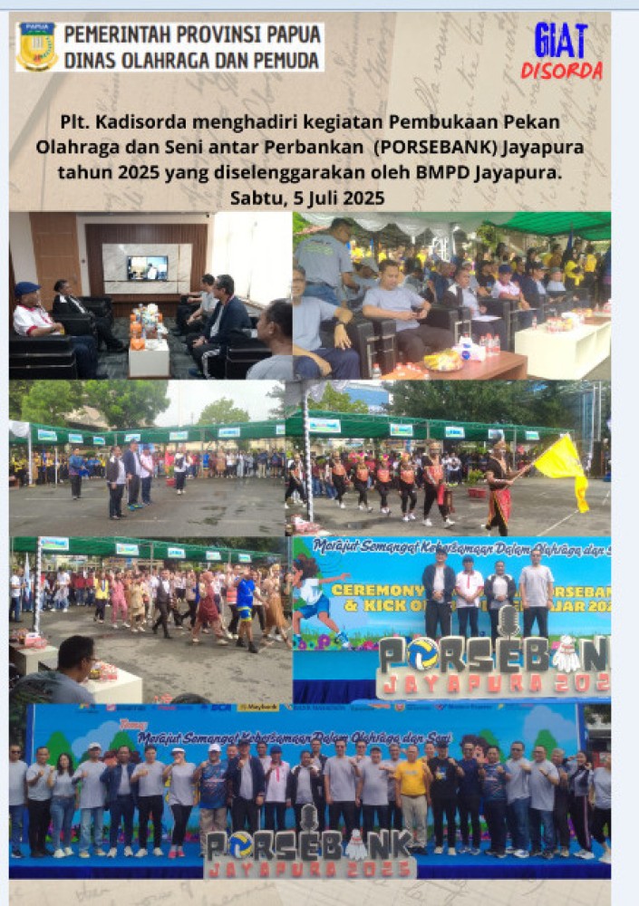 PORSEBANK PAPUA 2025