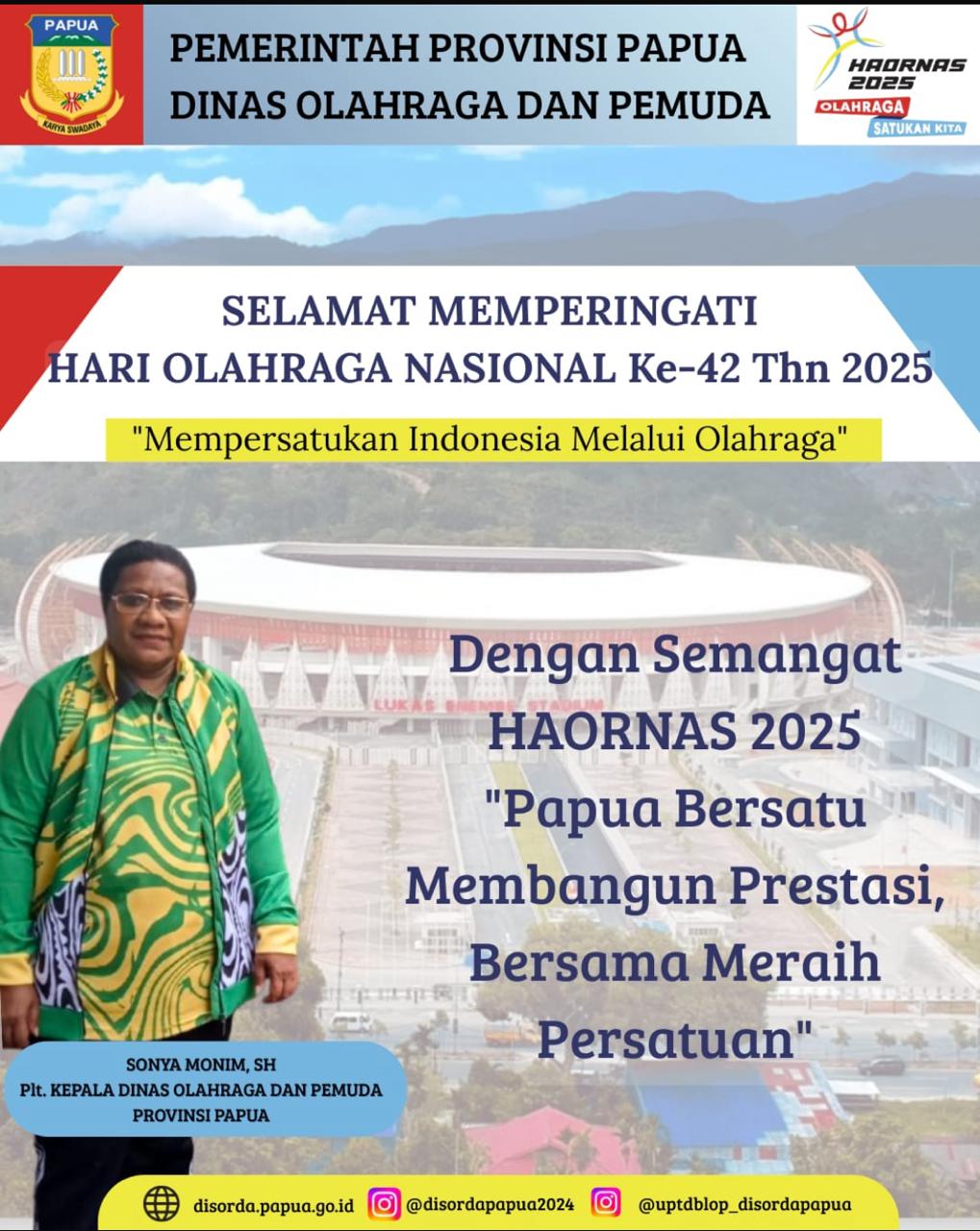 PELAKSANAAN HARI OLAHRAGA NASIONAL KE 42 TAHUN 2025